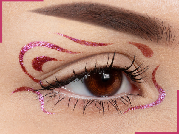 NEON BUBBLEGUM Cake Eyeliner with Applicator Brush- Water Activated Ey -  Addictive Cosmetics