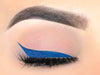 BRIGHT BLUE NEON MATTE Eyeliner with Applicator Brush- Water Activated Eyeliner- Vegan Friendly, Cruelty Free