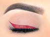 MATTE RED Eyeliner with Applicator Brush- Water Activated Eyeliner- Vegan Friendly, Cruelty Free