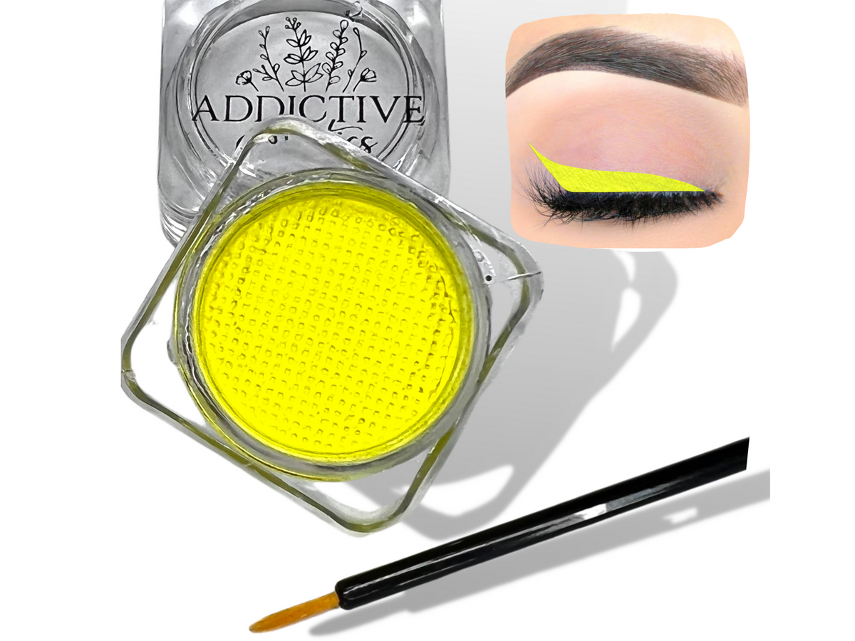 Joy - Water Activated Eyeliner (Neon Yellow) – Arttitude Cosmetics