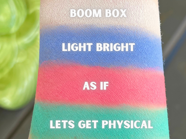 BOOM BOX Matte White Pressed Eyeshadow- Vegan Friendly, Cruelty Free