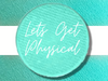 LET'S GET PHYSICAL Matte Teal Pressed Eyeshadow- Vegan Friendly, Cruelty Free