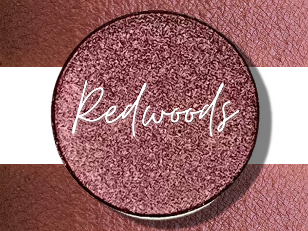 REDWOODS Single Pressed Eyeshadow- Vegan Friendly, Cruelty Free