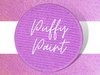 PUFFY PAINT Matte Lilac Pressed Eyeshadow- Vegan Friendly, Cruelty Free