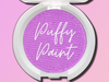 PUFFY PAINT Matte Lilac Pressed Eyeshadow- Vegan Friendly, Cruelty Free