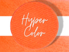 HYPER COLOR Neon Orange Matte Pressed Eyeshadow- Vegan Friendly, Cruelty Free
