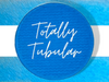 TOTALLY TUBULAR Neon Blue Matte Pressed Eyeshadow- Vegan Friendly, Cruelty Free