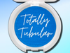 TOTALLY TUBULAR Neon Blue Matte Pressed Eyeshadow- Vegan Friendly, Cruelty Free