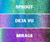 DEJA VU Color Shifting Multi Chrome Eyeshadow Pigment- Color Changing Eyeshadow- Vegan Eyeshadow and Eyeliner Makeup