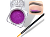 FUCHSIA PEARL Eyeliner with Applicator Brush- Water Activated Eyeliner- Vegan Friendly, Cruelty Free