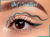 EMERALD PEARL Eyeliner with Applicator Brush- Water Activated Eyeliner- Vegan Friendly, Cruelty Free