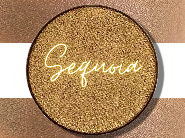 SEQUOIA Single Pressed Eyeshadow- Vegan Friendly, Cruelty Free