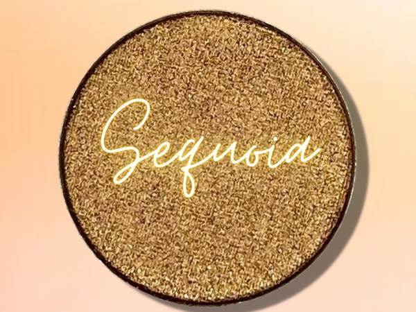 SEQUOIA Single Pressed Eyeshadow- Vegan Friendly, Cruelty Free