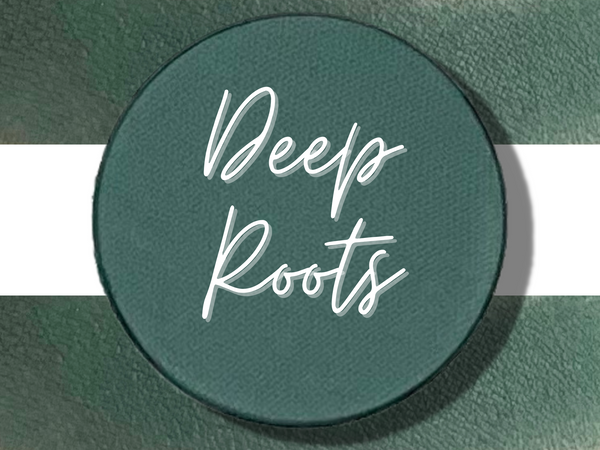 DEEP ROOTS Single Pressed Eyeshadow- Vegan Friendly, Cruelty Free