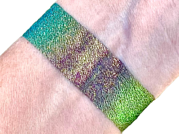 SNAKE EYES Color Shifting Multi Chrome Eyeshadow Pigment- Color Changing Eyeshadow- Vegan Eyeshadow and Eyeliner Makeup