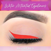 BRIGHT RED Cake Eyeliner with Applicator Brush- Water Activated Eyeliner- Vegan Friendly, Cruelty Free