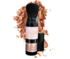 GLOW UP! Oil Free Mineral Shimmer Powder for Face, Body and Hair- Twist Up Brush- Highlighter and Bronzer- Vegan, Cruelty Free