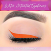 BRIGHT ORANGE Cake Eyeliner with Applicator Brush- Water Activated Eyeliner- Vegan Friendly, Cruelty Free