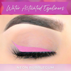 NEON BUBBLEGUM Cake Eyeliner with Applicator Brush- Water Activated Eyeliner- Vegan Friendly, Cruelty Free