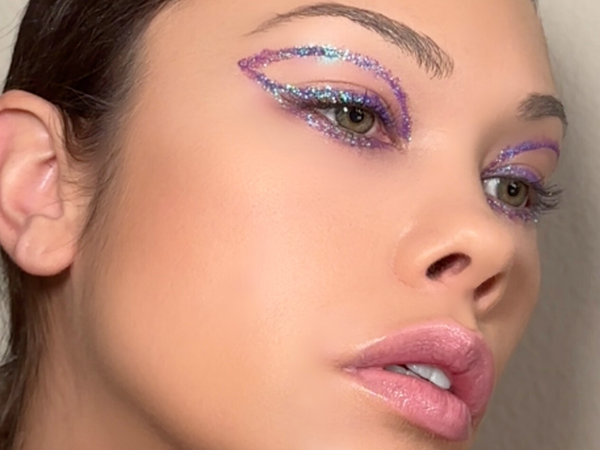 PURPLE HAZE Color Shifting All Natural Glitter Gel- Aloe based, Vegan Friendly Glitter Makeup Gel for Eyes, Face, Hair and Body!