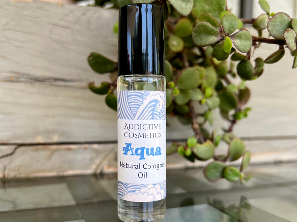 AQUA- Inspired by Aqua Di Gio Cologne- Natural Cologne Oil- Vegan Friendly Fragrance