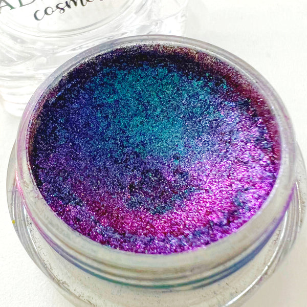 DEJA VU Color Shifting Multi Chrome Eyeshadow Pigment- Color Changing Eyeshadow- Vegan Eyeshadow and Eyeliner Makeup