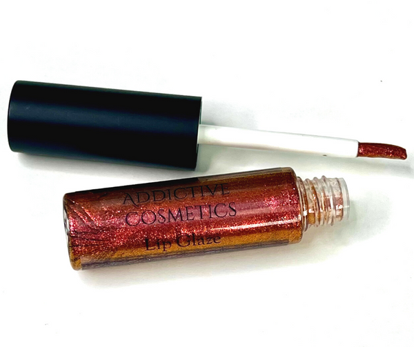 FEELIN THE HEAT Liquid Lip Glaze - Color Shifting Reflects- Vegan Friendly, Cruelty Free Lip Gloss