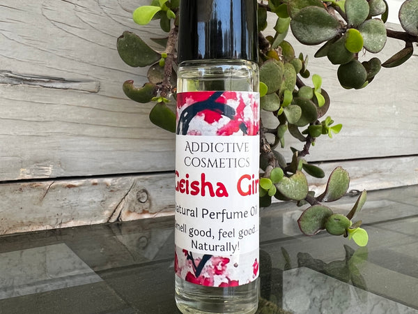 GEISHA GIRL- Japanese Cherry Blossom Inspired Natural Fragrance Oil- Vegan Friendly