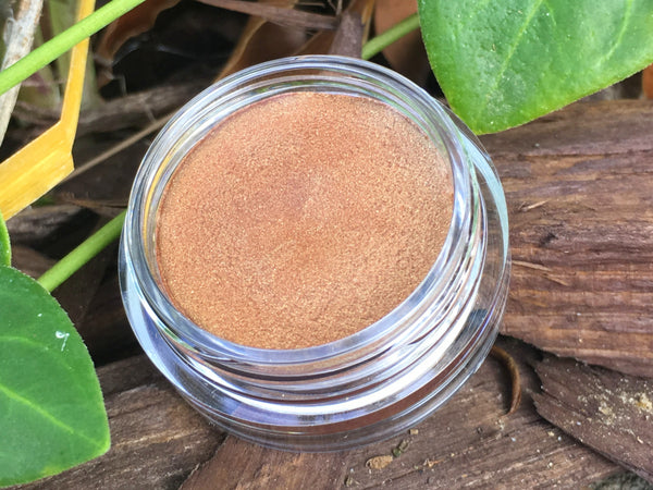 GOLDEN GATE Color Pot-Mineral Highlighter, Mineral Primer, Organic Cream Eyeshadow, All Natural Cream Blush, All Natural Lipstick.Vegan