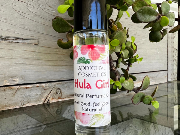 HULA GIRL- Tropical Fragrance- All Natural, Vegan Friendly