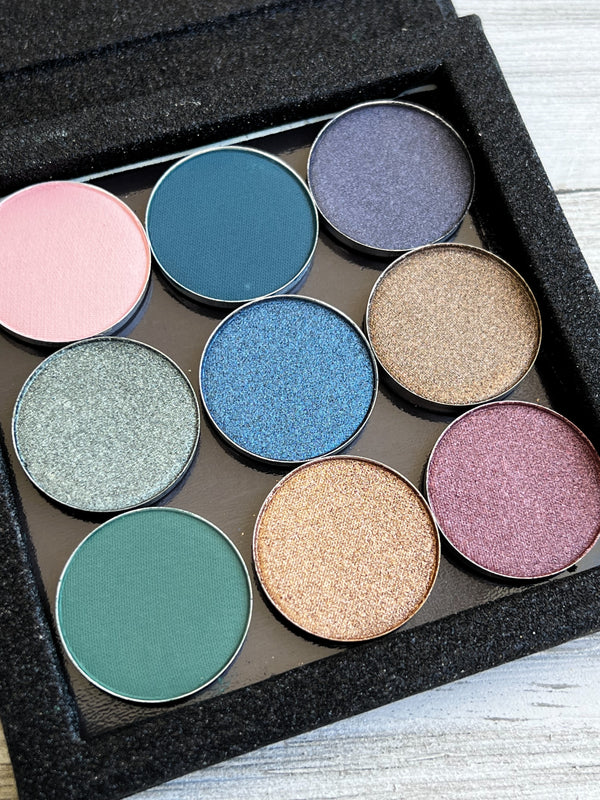 INTO THE FOREST Mineral Eyeshadow Palette- All Natural, Vegan Friendly