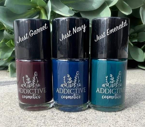 JUST EMERALD- 10 Toxin Free Nail Polish- Vegan Friendly, Cruelty Free