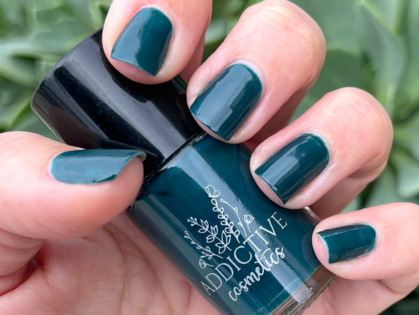 JUST EMERALD- 10 Toxin Free Nail Polish- Vegan Friendly, Cruelty Free