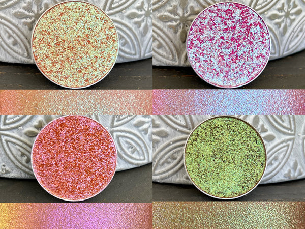 KALEIDOSCOPE Eyeshadow Palette- Color Shift Chameleon Vegan Eyeshadow and Eyeliner Makeup