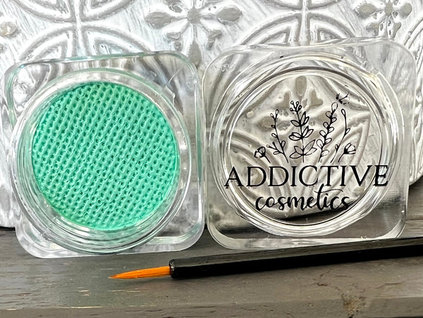 MATTE MINT Eyeliner with Applicator Brush- Water Activated Eyeliner- Vegan Friendly, Cruelty Free