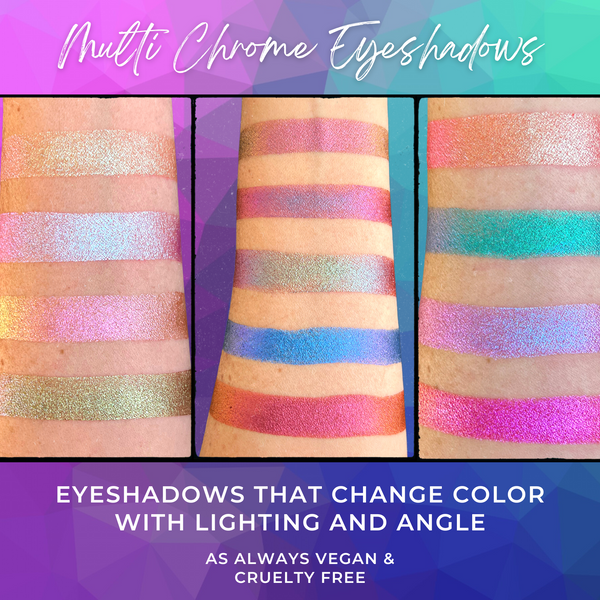 MIDNIGHT MASS Multi Chrome Color Shifting Eyeshadow- Vegan Friendly, Cruelty Free