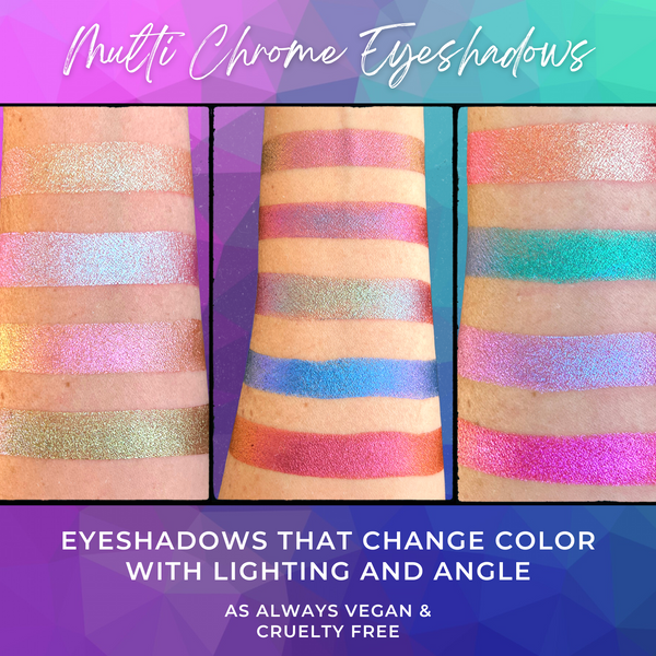 TASSEL Multi Chrome Color Shifting Eyeshadow- Vegan Friendly, Cruelty Free