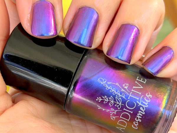 OIL SLICK Multi-chrome Color Shift Nail Polish- 10 Toxin Free Nail Polish. Cruelty Free, Vegan Friendly. Limited Quantity