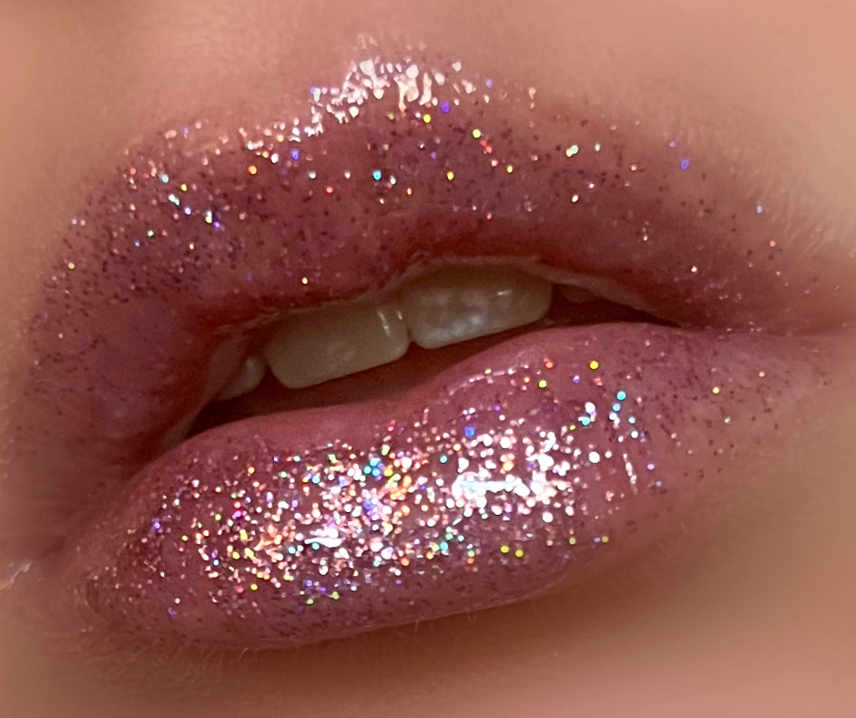 DAYDREAMER Liquid Lip Glaze - Holographic Glitter Lip Gloss- Vegan  Friendly, Cruelty Free Lip