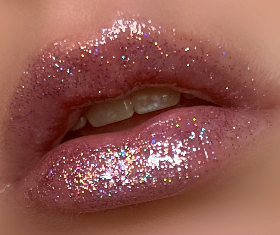 Glitter lip online