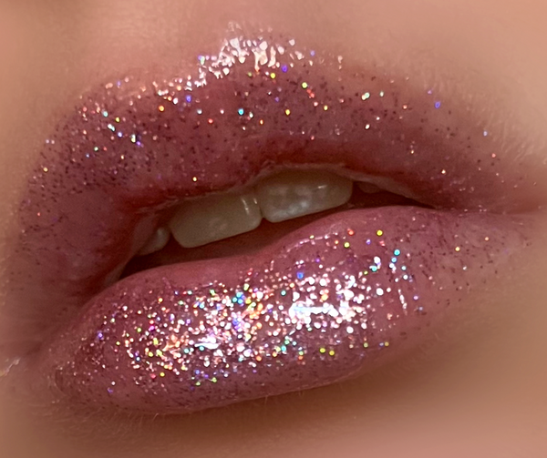 DAYDREAMER Liquid Lip Glaze - Holographic Glitter Lip Gloss- Vegan