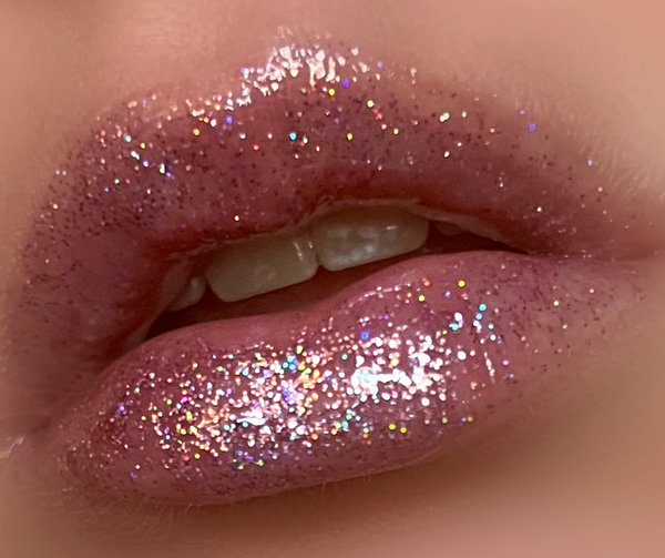 DAYDREAMER Liquid Lip Glaze - Holographic Glitter Lip Gloss- Vegan Fri - Addictive Cosmetics