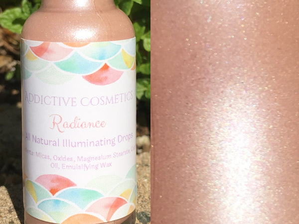 RADIANCE All Natural Illuminating Drops- Primer, Skin Illuminator, Highlighter