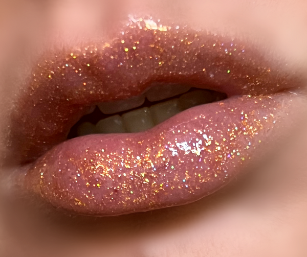 SUPERSTAR Liquid Lip Glaze - Holographic Glitter Lip Gloss- Vegan Friendly, Cruelty Free Lip