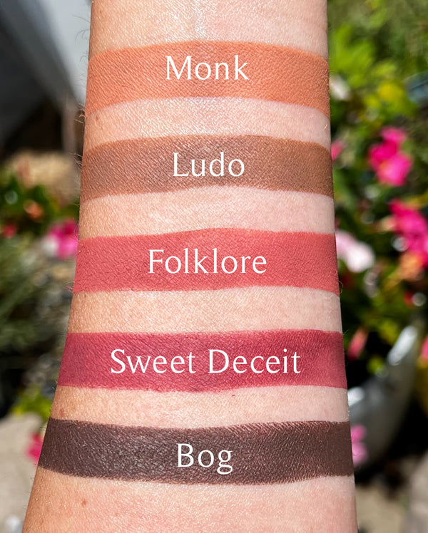 FOLKLORE Matte Pressed Eyeshadow- Vegan Friendly, Cruelty Free