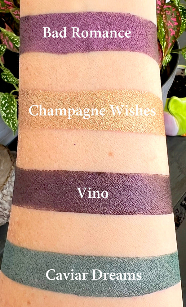 CHAMPAGNE WISHES- All Natural, Vegan Eyeshadow Makeup