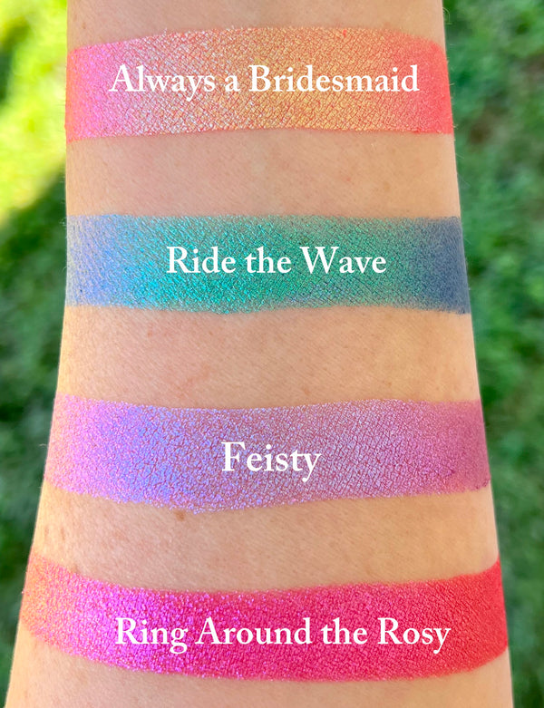 ALWAYS A BRIDESMAID Multi Chrome Color Shifting Eyeshadow- Vegan Friendly, Cruelty Free