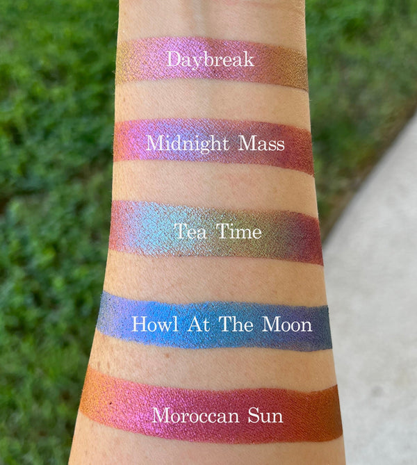 MOROCCAN SUN Multi Chrome Color Shifting Eyeshadow- Vegan Friendly, Cruelty Free