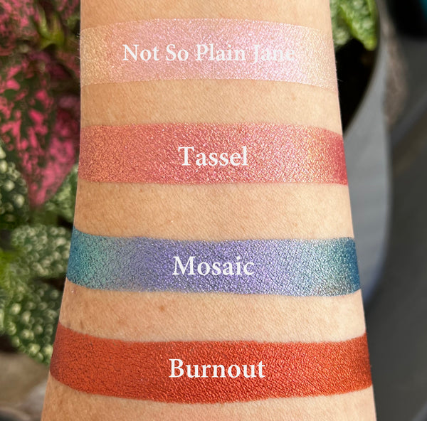 NOT SO PLAIN JANE Multi Chrome Color Shifting Eyeshadow- Vegan Friendly, Cruelty Free
