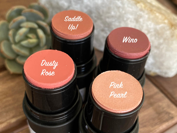 WINO- Triple Threat Color for Eyes, Cheeks and Lips! All Natural and Vegan Friendly.